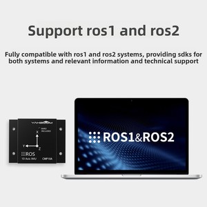 9 แกน AHRS IMU โมดูลนำทางแบบเฉื่อย MEMS เซ็นเซอร์วัดท่าทางไจโรสโคป อินเทอร์เฟซ USB รองรับการพัฒนาหุ่นยนต์ ROS2 - Product Image 2