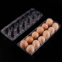 Barquette à œufs en plastique transparente à 2, 4, 6, 8, 9, 10, 12, 15, 18, 20, 24, 28, 30 alvéoles avec poignée, vente en gros directe usine pour poulets