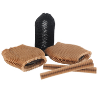 Manchon en papier alvéolé pour protection d'angle en bois, emballage de protection pour bouteille d'eau en verre, housse de protection pour emballage de bouteille en verre