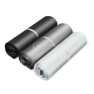 ZGCX Mẫu Miễn Phí Hàng Tồn Kho Túi Đựng Bưu Phẩm In Họa Tiết Túi Lớn Túi Poly Vận Chuyển Lớn Màu Đen Mờ Có Thể Tái Sử Dụng - Product Image 1