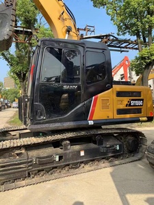 Mini-excavatrice Sany SY155c d'occasion 15 tonnes avec moteur 20 tonnes, godet 0,55 m, puissance 73 kW, chenilles, moteur, boîte de vitesses et pompe à bas prix de Chine - Product Image 4