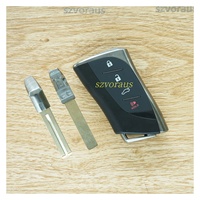 SZVORAUS Version mise à jour Xhorse VVDI XM38 Clé intelligente XSTO01EN Télécommande 8A 4D 4A avec puce pour Lexus avec coque compatible avec l'outil Work Key Tool Max Pro