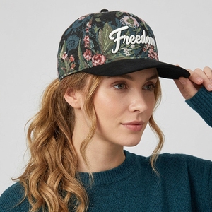 Gorras de Béisbol Ajustables al por Mayor, Diseño Floral de 2 Tonos, 5 Paneles, Bordado 3D, Logotipo Jacquard - Product Image 4