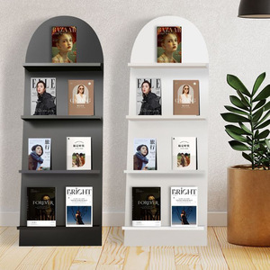 Bilu Wooden <b>Wall</b> Mount Bookshelf Multi Tier Storage Rack For Study Room Display <b>Vinyl</b> Records Albums - Product Image 1