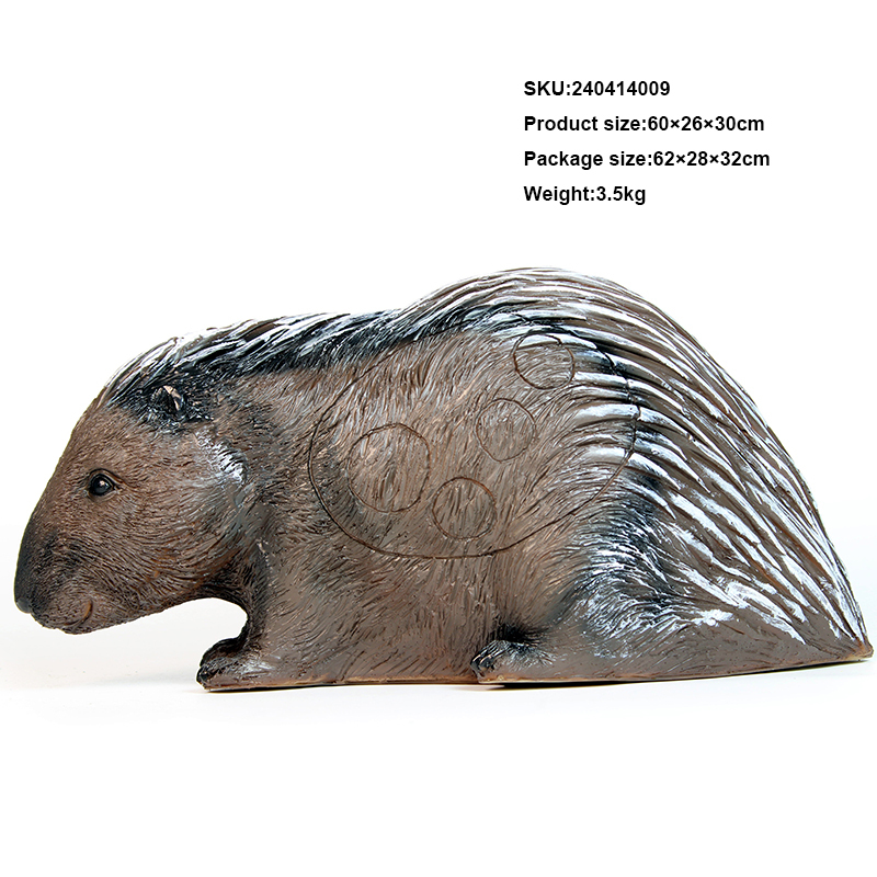 3D Archery Target – Hog Pig Shape For Field Tip & Broadhead Practice, Solid