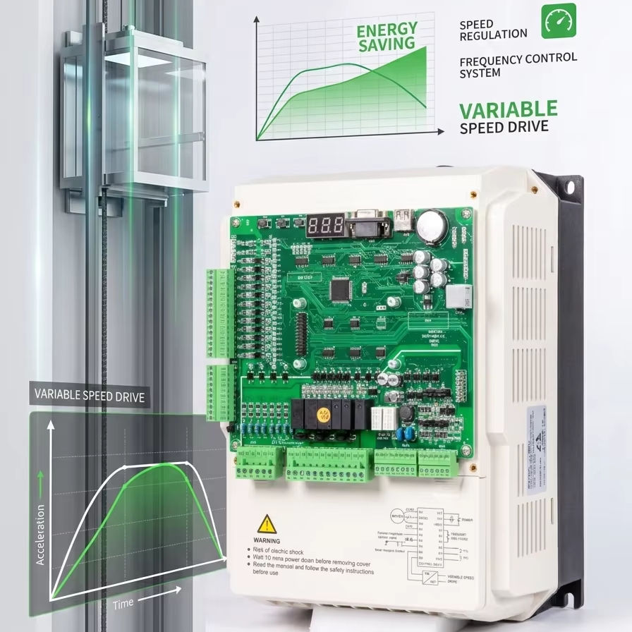 High Performance Elevator Controller Variable Frequency Drive 380V ...