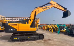 รถขุดตีนตะขาบมือสองคุณภาพสูง20ตันฮุนได220-9S มือสองฮุนได220-9 220LC-9S - Product Image 2