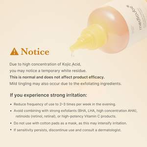 Tónico Facial y Corporal Medicube con Ácido Kójico y Cúrcuma para Equilibrar el Tono de Piel, 250 ml - Product Image 5