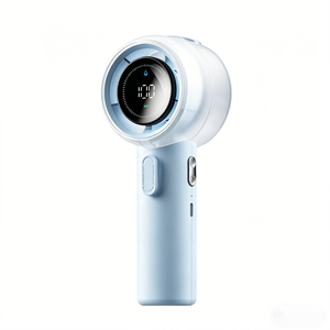 Ventilateur <span class=keywords><strong>portable</strong></span> à brume rafraîchissante personnalisé 2000 mAh, sortie de brume 30 ml, affichage numérique LED, rechargeable, mini, alimenté par batterie - Product Image 1