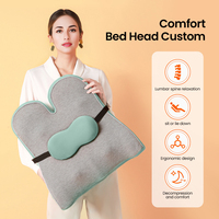 Coussin chauffant matelassé électrique USB 5V avec oreiller de soutien lombaire épais à la flamme en graphène Chenille