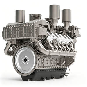 เครื่องกำเนิดไฟฟ้าดีเซล SDEC ซีรีส์ 1500kW 1875kVA ประหยัดพลังงาน เงียบพิเศษ พร้อมระบบ ATS เสียงเบา 1/3 เฟส 50/60Hz - Product Image 4