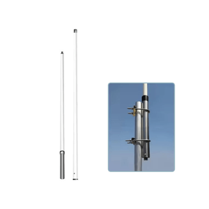 เสาอากาศสถานีฐานแบบ Omni ไฟเบอร์กลาส 4m SDBF4.0U กำลังขยายสูง 400-470MHz 10.5dBi VHF UHF 4000mm - Product Image 1
