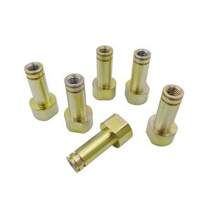 Pièces en laiton et en cuivre usinées CNC sur mesure de haute précision, tournage et fraisage de haute précision, usine OEM, prototypage de pièces CNC de précision - Product Image 2