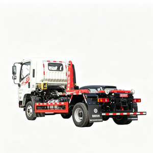 Camion poubelle de type élévateur neuf de 3 à 6 tonnes avec grue électrique, camion poubelle à bras articulé de 5 à 10 m³ avec compacteur - Product Image 1