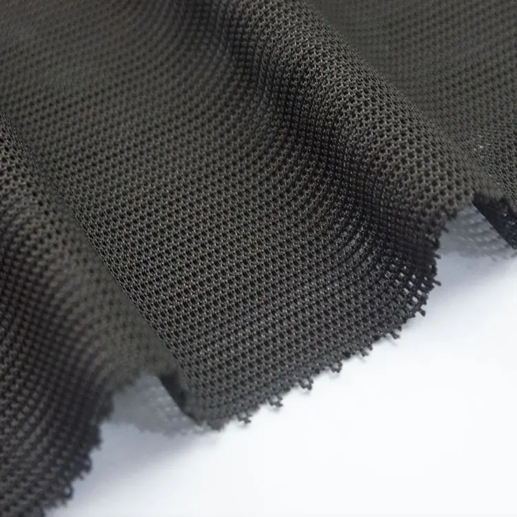 Rỗng polyester 240gsm spandex Jacquard bọc sofa lưới vải