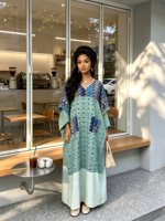Nouvelle Robe Kanga Africaine Imprimée Décontractée et Ample pour Femme, Grande Taille, Style Ethnique, Motif Diamant, Idéale pour les Fêtes, Collection Été, Robuste et Disponible en Stock