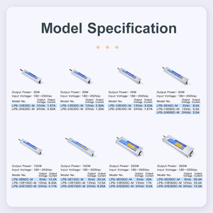 Sannce Rohs — pilote de tension constante, Modules de bande Led Ip67, <span class=keywords><strong>transformateur</strong></span> étanche, <span class=keywords><strong>20w</strong></span> 30w 40w <span class=keywords><strong>12v</strong></span> 24v 100w, alimentation électrique - Product Image 3
