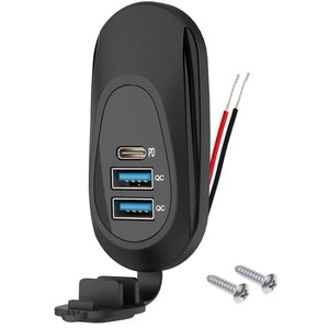 Rv 18W QC3.0 & 20W pd3.0 Loại C Cổng, xe USB bảng điều khiển cho 12V/24V tàu biển xe tải - Product Image 1