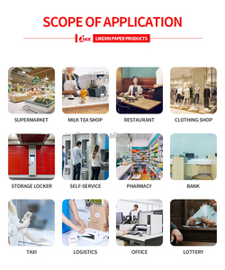 Etiqueta de Impresora Térmica de 4 x 6 Pulgadas, Etiqueta Adhesiva Térmica Directa Impermeable de 4 x 6 Pulgadas, Etiqueta de Envío A6 - Product Image 6