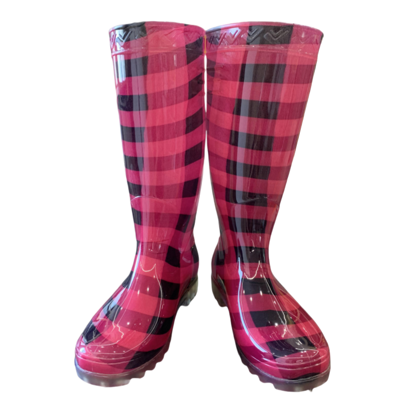 Women Waterproof Fashion Women Rubber Anti Slip Design Your Own Rain Boots  Custom Boot Women's Gumboots