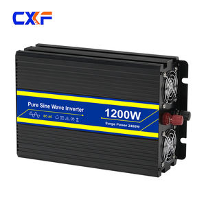 Gran oferta, inversor de corriente de onda sinusoidal pura de 1200 vatios, suministro de fábrica OEM personalizable para furgoneta - Product Image 1