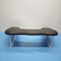 Almohada de Mano Plegable de Esponja y Cuero PU en Forma de U Personalizable al por Mayor 2024 para Manicura Profesional en Salón de Uñas