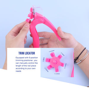 Professionale di alta qualità di sicurezza acrilico Nail Art Trimmer regolabile Clipper strumento per il taglio preciso punta del chiodo <span class=keywords><strong>dito</strong></span> uso - Product Image 1