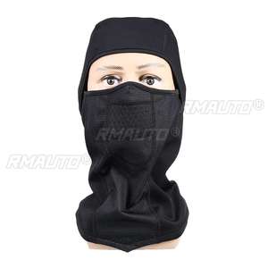 Cagoule intégrale unisexe chaude d'hiver en polaire thermique double, coupe-vent, imperméable, pour ski, moto, cyclisme - Product Image 6