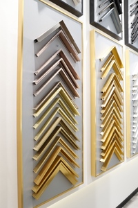 Tùy chỉnh bạc hợp kim nhôm bền <span class=keywords><strong>Snap</strong></span> gấp khung gương với Matte/Glossy xử lý bề mặt cho hình ảnh/hình ảnh/<span class=keywords><strong>Poster</strong></span> - Product Image 3