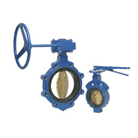 KEYSTONE Vanne d'isolation bordée assise résiliente collée économique F221/F222 Butterfly Figure 221/222 Résistance aux hautes températures