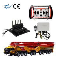 Télécommande radio professionnelle 12V 24V pour grue, conception robuste, avec joystick proportionnel, pour la modernisation du contrôle de grue