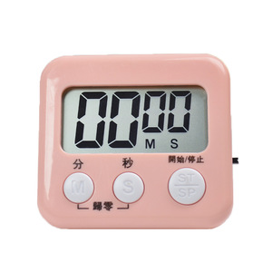 Temporizador de Cocina Digital con Cuenta Regresiva de 60 Minutos, Pantalla LCD, Fácil Operación, Forma Cuadrada - Product Image 1