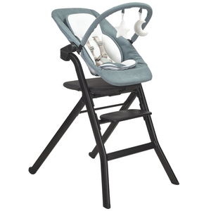 Seggiolino Rialzato 2 in 1 Convertibile per Bambini, Seggiolino da Pasto per Neonati e Bambini, Sgabello per Alimentazione, <span class=keywords><strong>Sdraietta</strong></span> per Neonati, <span class=keywords><strong>Seggiolone</strong></span> per Bambini - Product Image 3