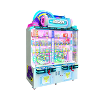 Machine de jeu commerciale professionnelle à monnayeur pour 2 joueurs, type 'Planet Transfer', avec système de rédemption de balles chanceuses et de récompenses