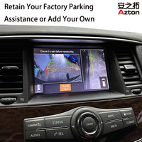 Sistem AZTON Interface Wireless Apple CarPlay Android Auto GPS Musik Bluetooth untuk Nissan Pathfinder Platinum 2020-2026