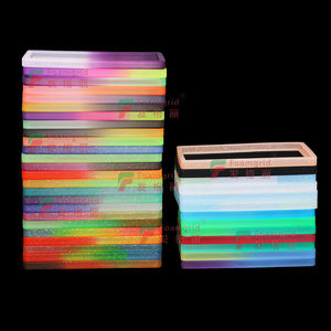 多色グリッターハードTPU <span class=keywords><strong>P</strong></span> S a スラブプロテクター バンパーガード（グレーディング済みカードスラブプロテクター用） - Product Image 1