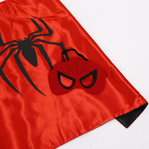 Capes et manteaux de cosplay d'anime de super-héros avec logo personnalisé, Spider Bat Iron Man, Halloween, fête pour enfants, déguisements, capes de cosplay - Product Image 5