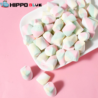 Groothandel Mini Hartvormige Marshmallow Fudge Mooie Gemengde Kleur Beste Snoep Met Fruitige Smaak Halal Gecertificeerd