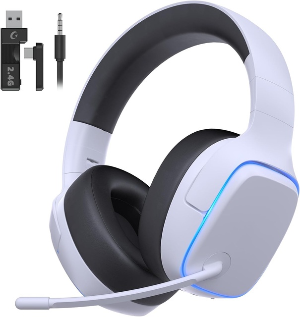 Wireless Game Headset for PS5, PS4, PC and Switch.