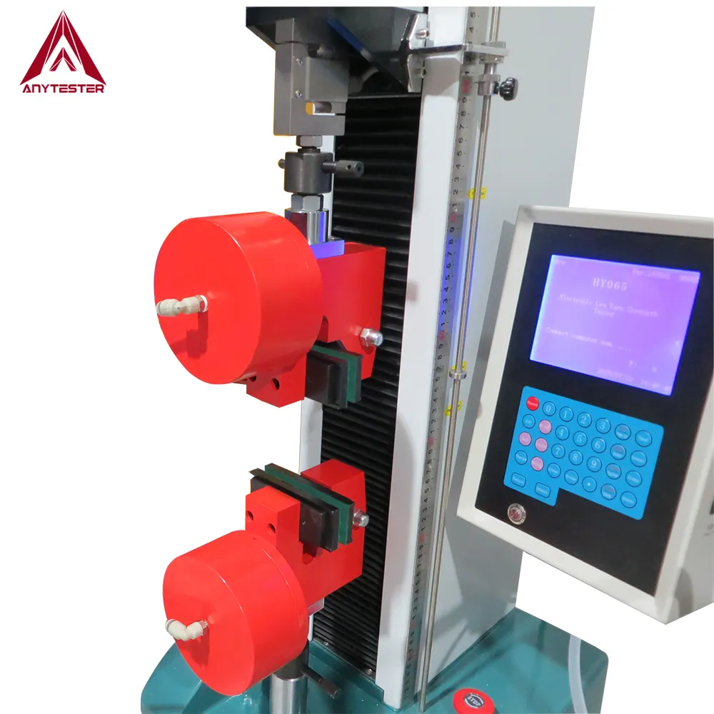 ASTM D3787 Digital Textile Fabric Yarn Fiber Strength Tensile Tearing Peeling Bursting Tester