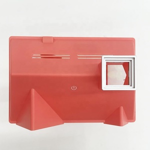 Vendita calda DC 5v luce del serbatoio di pesce a led dell'acquario tavolino da caffè piccoli acquari mini acquario acquario con display digitale kit completo - Product Image 2