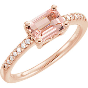 Conjuntos de anillos de compromiso de alta calidad, plata 925, forma de pera, <span class=keywords><strong>morganita</strong></span>, oro rosa plateado, Morgante, boda - Product Image 4