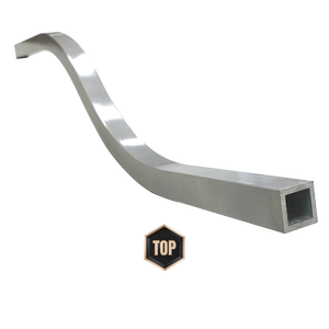 Tubo de aluminio personalizado del fabricante, tubo hueco de acero inoxidable, servicio de mecanizado de metal doblado - Product Image 1