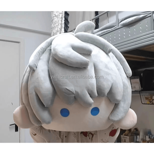 Masque réaliste personnalisé HLC, style anime, pour cosplay, costume de fursuit, masques en peluche, poupée et figurine pour événements et accessoires d'activités - Product Image 5