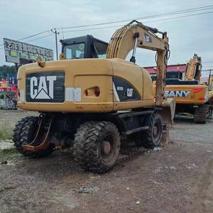 Roue utilisée M315D2 Excavadora en acier hydraulique CAT 15ton d'excavatrice de condition de préfet de machine de construction - Product Image 2