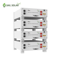 Baterai Lithium Deye LiFePO4 SE-G5.1 Pro-B 51.2V 100AH 5.12KWH untuk Sistem Energi Surya yang Dipasang di Rak