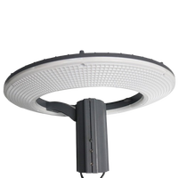 Lampe de poteau LED en aluminium Highlux, IP65 étanche, AC 220V, pour éclairage extérieur de jardin, parc, aménagement paysager, AC 220V