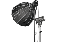 Lampe de photographie LED 400W de qualité cinéma, lumière d'appoint pour appareil photo, idéale pour l'équipement de studio photo professionnel, éclairage vidéo