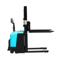Halbelektrischer Stapler Elektro-Gabelstapler 2-Tonnen Kleiner Hubwagen Shanghai Hydraulischer Palettenstapler Gabellänge 1150mm