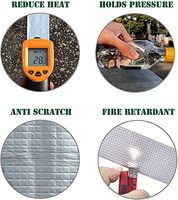 Ruban d'étanchéité en butyl GBW résistant aux intempéries, cinq couches composites, auto-adhésif, rouleau imperméable pour usage extérieur et agricole multi-scènes